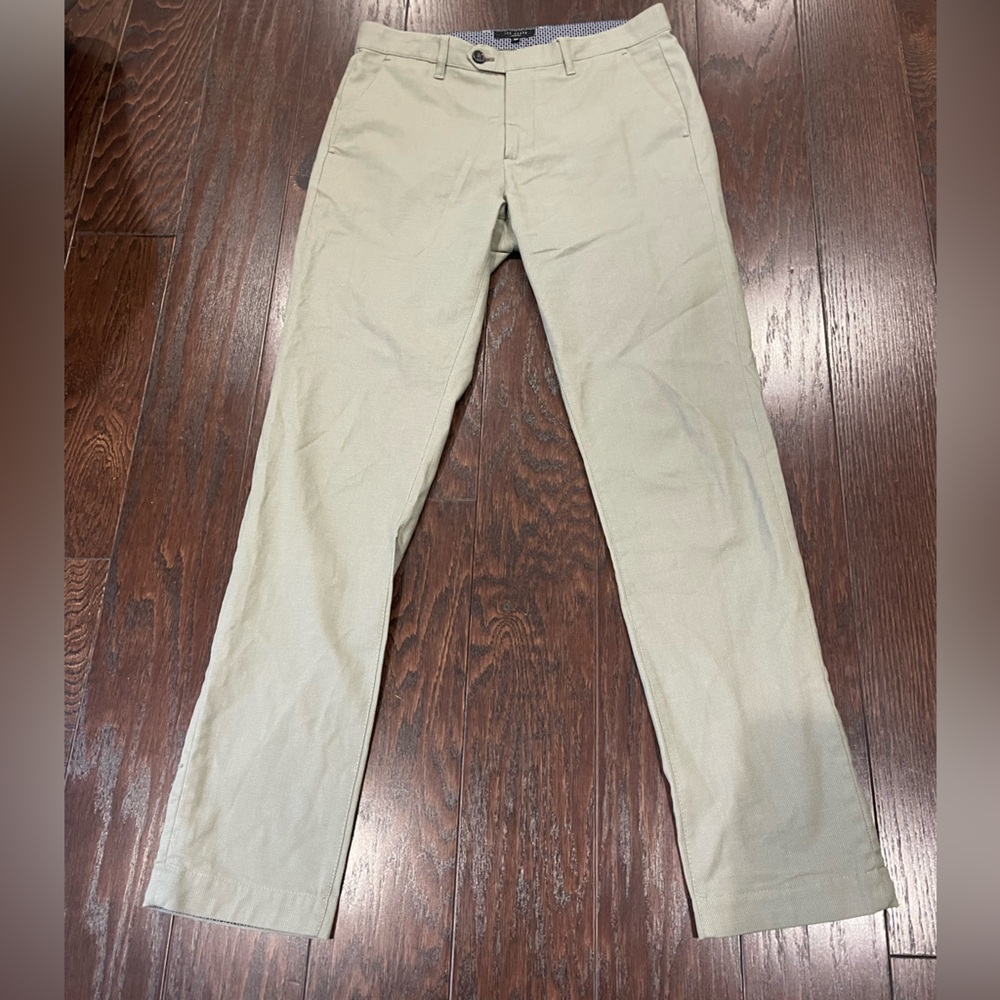 Ted Baker London Slim Chinos in Light Khaki